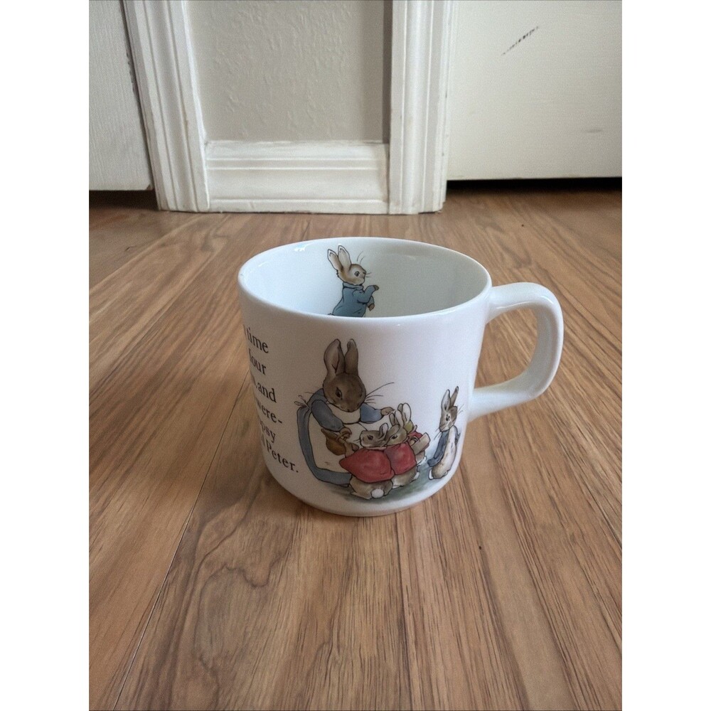 Wedgwood Peter Rabbit Beatrix Potter Children's Cup/Mug Made In England